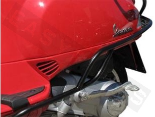 Piaggio Protection latérale arrière noire mat Vespa S